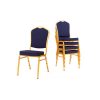 Krzesło cateringowe niebieskie