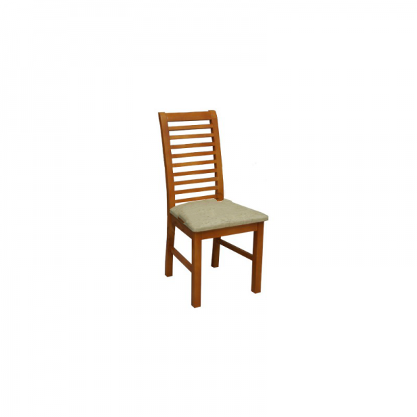 Krzesło drewniane, szklane